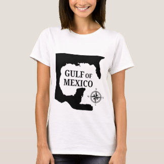 Gulf Of Mexico Map T-Shirt