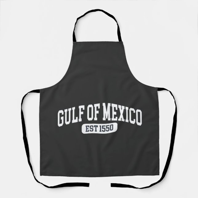 Gulf of Mexico Since 1550 America Humor Apron (Front)