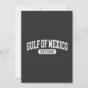 Gulf of Mexico Since 1550 America Humor Holiday Card
