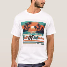 Gulf of Mexico Since 1550 Retro Beach Tee