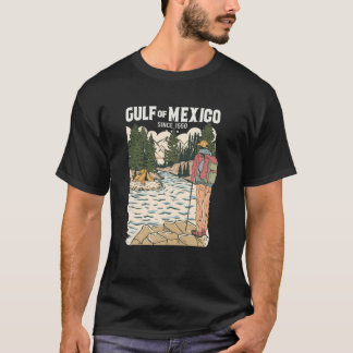 Gulf of Mexico Since 1550 Vintage Mountain Gulf of T-Shirt
