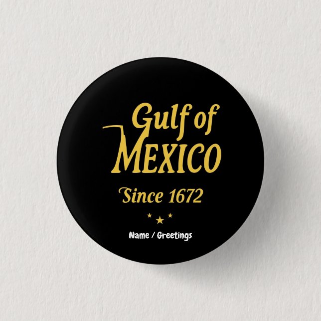 Gulf of Mexico Since 1672, Deep Dive into History Button (Front)