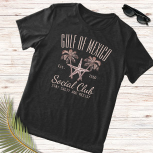 Gulf Of Mexico Social Club Political Satire Resist Tri-Blend Shirt