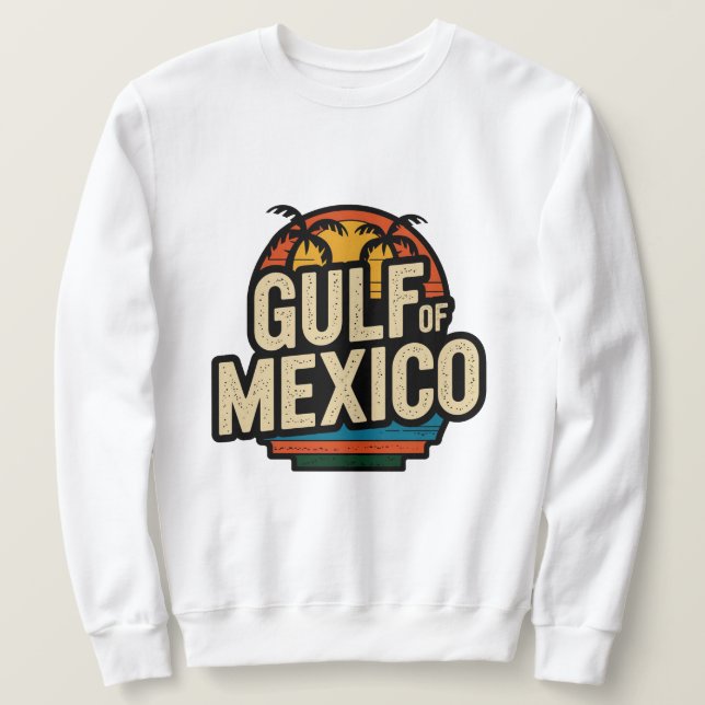 "Gulf of Mexico Spirit" 🔥 Sweatshirt (Design Front)