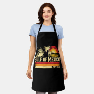 Gulf of Mexico stay salty vintage Apron