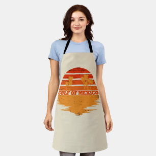 Gulf of Mexico stay salty vintage Apron
