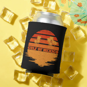 Gulf of Mexico stay salty vintage Can Cooler