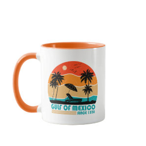 Gulf of Mexico stay salty vintage Mug