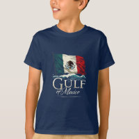 Gulf of Mexico T-Shirt with Mexican Flag – Coastal