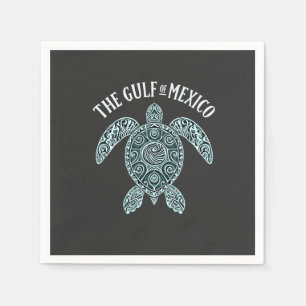 Gulf of Mexico Turtle Sea Latino Napkins
