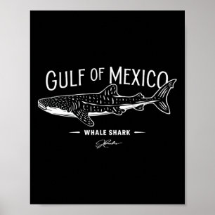 Gulf Of Mexico Whale Shark  Poster