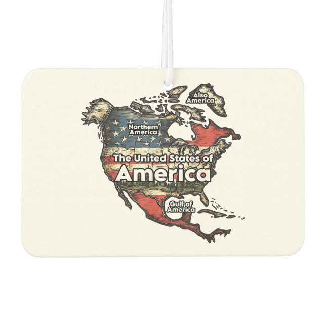 Gulf of United States of America Air Freshener (Front)