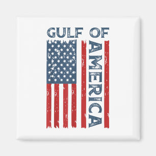 Gulf Of Us America Est 2025 Funny Gulf Of Usa Amer Magnet