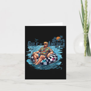 Gulf Of Us America Est 2025 Funny Trump Shirt  Card