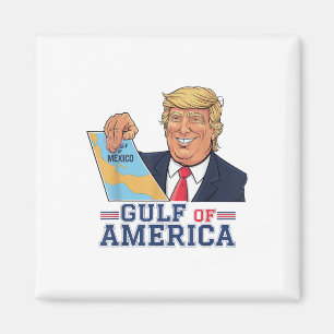 Gulf Of Usa America Funny Gulf Of Mexico July 4th Magnet
