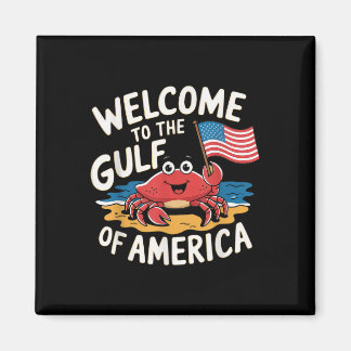 Gulf Of Usa America Gift Men Women Flag Beach _8  Magnet