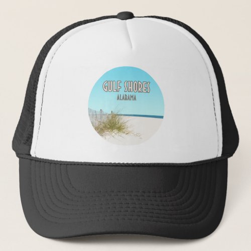 Gulf Shores Alabama Beach Trucker Hat