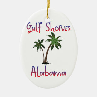 Gulf Shores Alabama Ceramic Ornament
