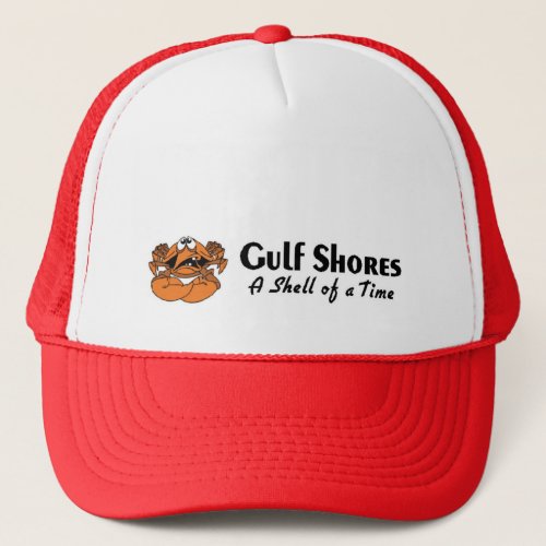 Gulf Shores Alabama Crab Trucker Hat
