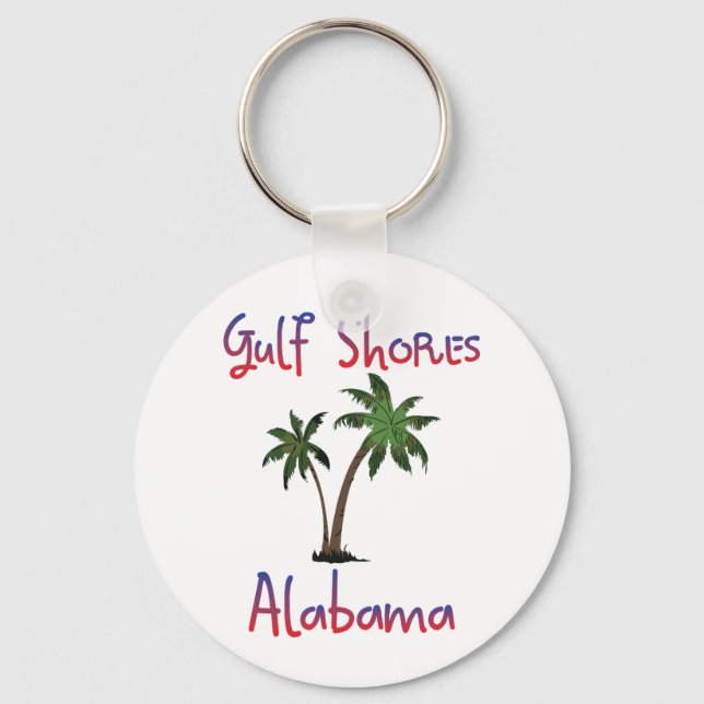 Gulf Shores Alabama Keychain (Front)
