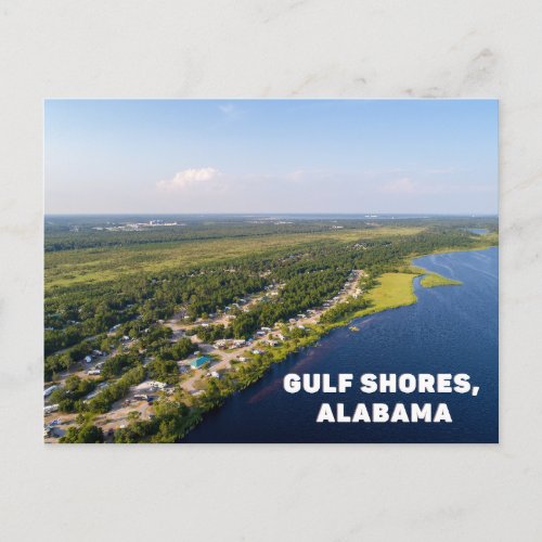 Gulf Shores Alabama postcard 