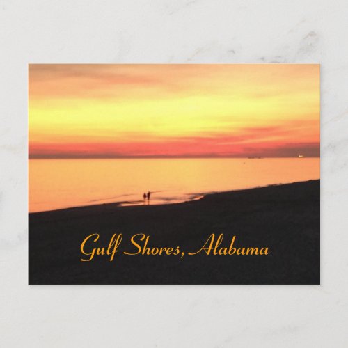 Gulf Shores Alabama postcard