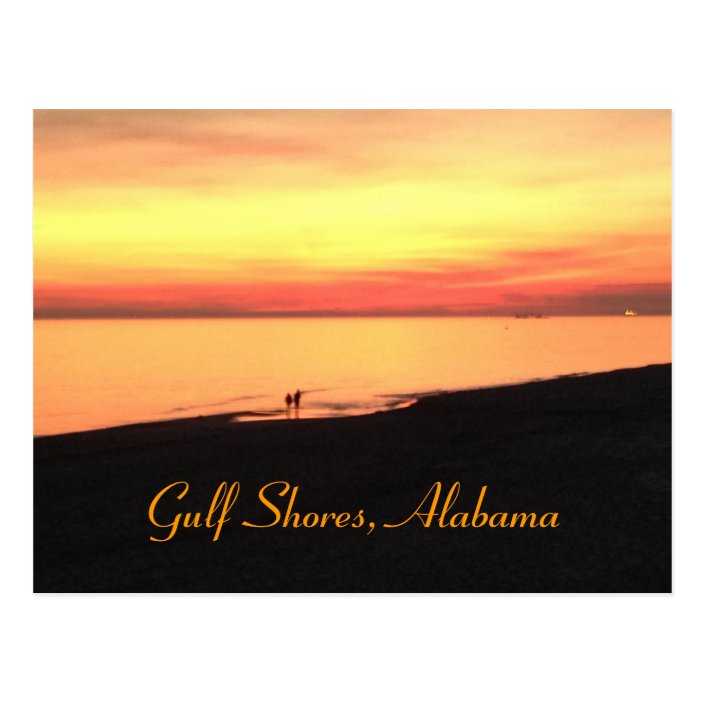 Gulf Shores Alabama postcard | Zazzle.com