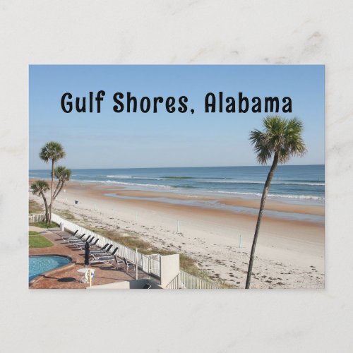 Gulf Shores Alabama USA Postcard
