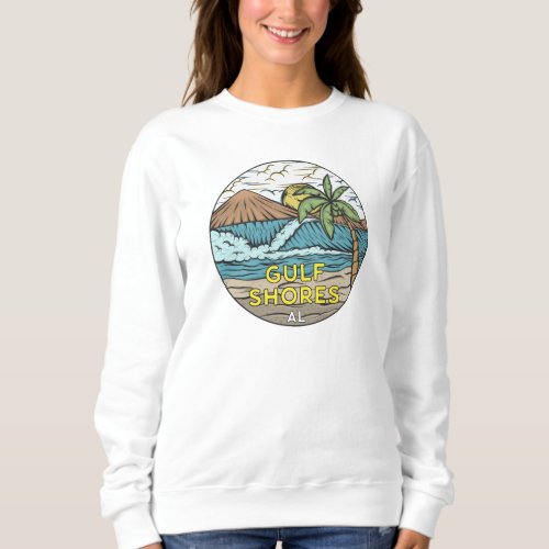 Gulf Shores Alabama Vintage Sweatshirt