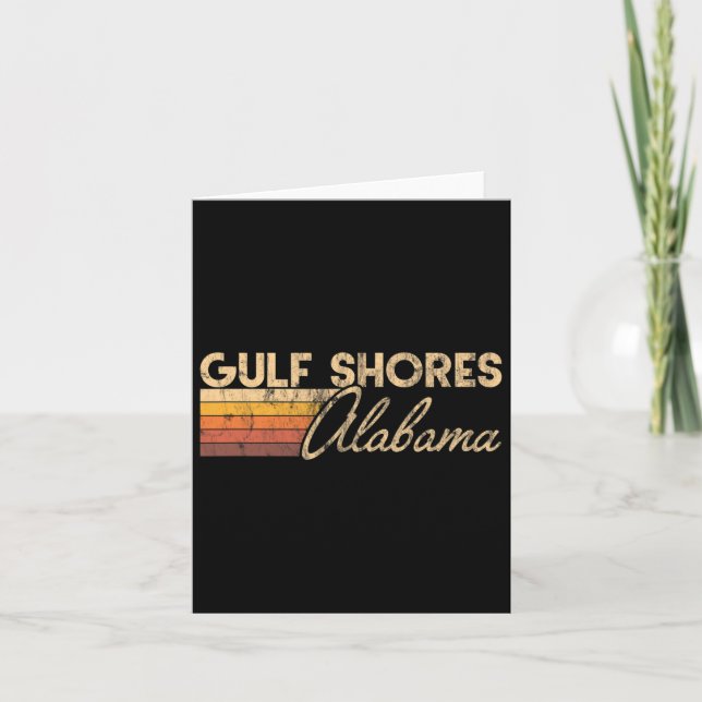 Gulf Shores Alabyma 4  Card (Front)