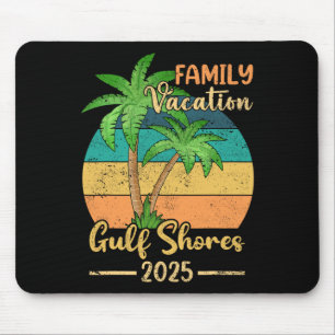 Gulf Shores Beach Alabama Family Vacation 2025 Sum Mouse Pad