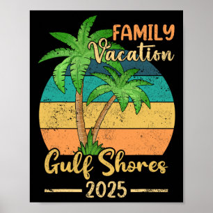 Gulf Shores Beach Alabama Family Vacation 2025 Sum Poster