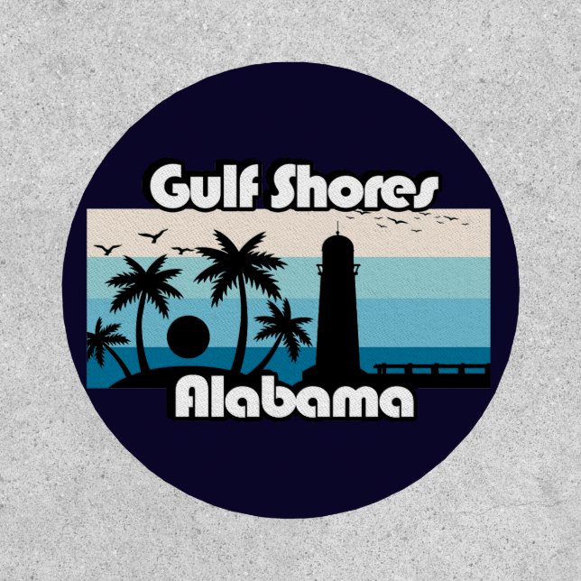 Gulf Shores Beach Alabama Patch (Front)