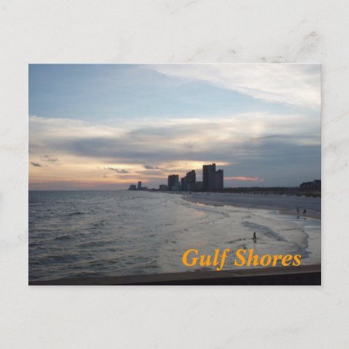 gulf shores postcard