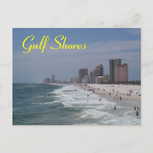 Gulf Shores postcard