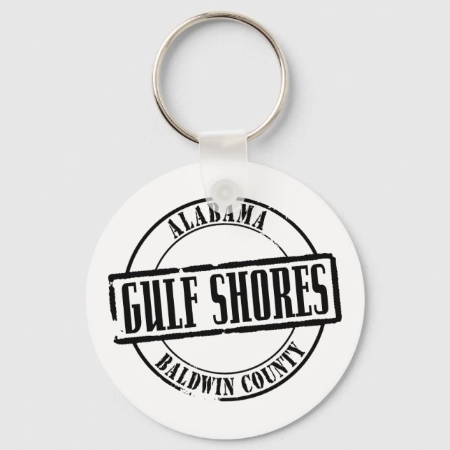 Gulf Shores Title Keychain (Front)