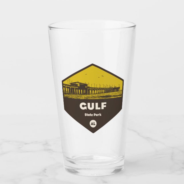 Gulf State Park, Alabama Glass (Front)