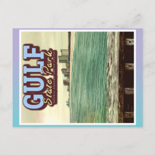 GULF STATE PARK - ALABAMA UNITED STATES POSTCARD