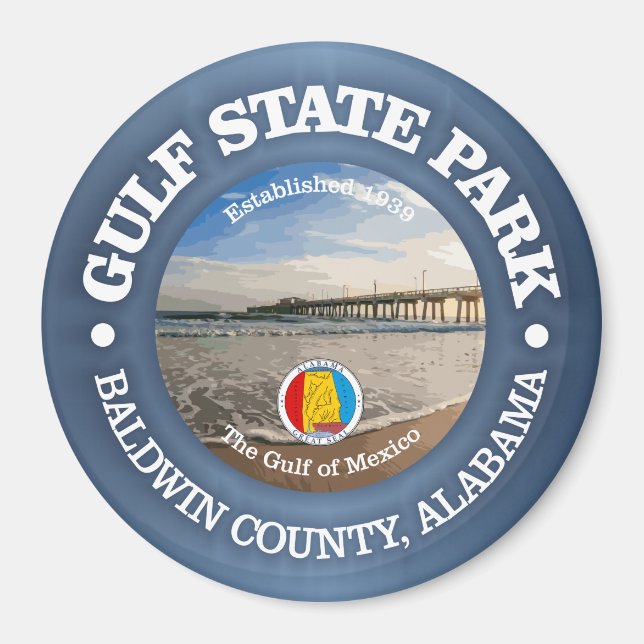 Gulf State Park Magnet (Front)