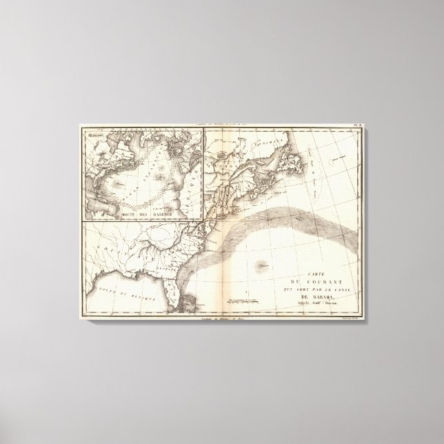 Gulf Stream Canvas Print (Front)