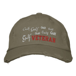 Gulf Veteran - Embroidered Hat