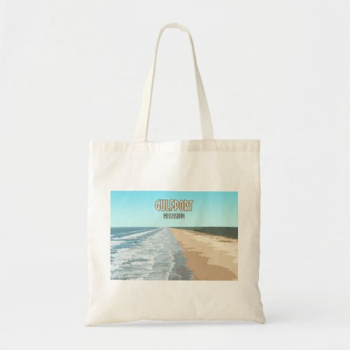 Gulfport Mississippi Beach Tote Bag