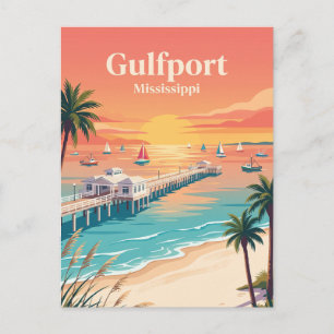 Gulfport, Mississippi Postcard