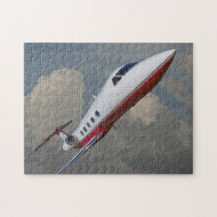 GULFSTREAM 3 IN CLOUDS JIGSAW PUZZLE