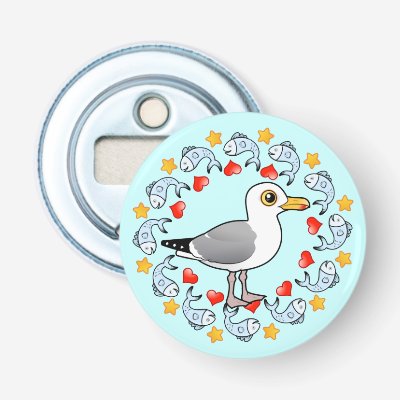 Gull Circle of Love Bottle Opener