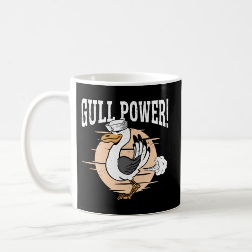 Gull Power Whisperer Bird Seabird Seagull Coffee Mug