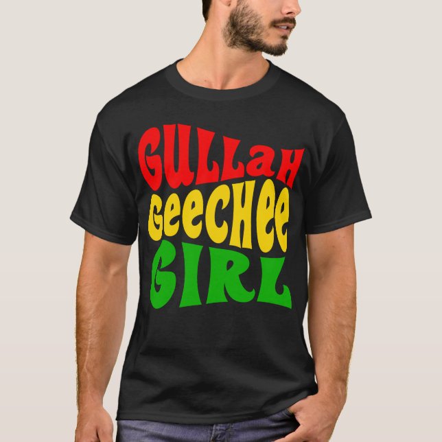 Gullah Geechee Girl Gift T-Shirt (Front)