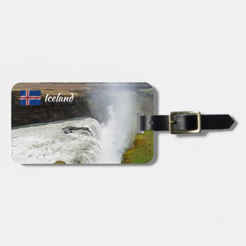 Gullfoss waterfall _ Southwest Iceland Luggage Tag