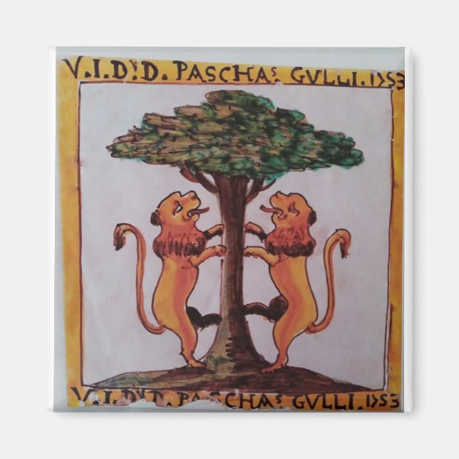 Gulli Family Crest Magnet (Front)