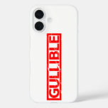 Gullible Stamp iPhone 16 Case